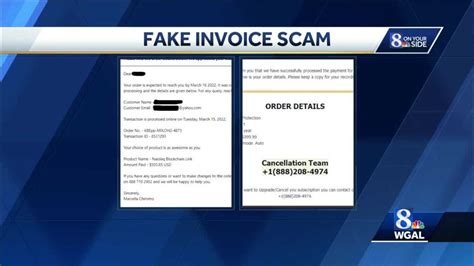 real invoice scams